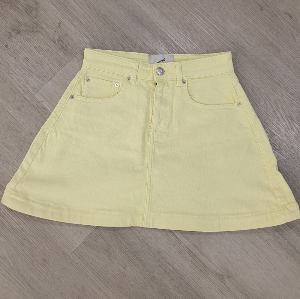 Yellow Coperni Mini Skir Size 4